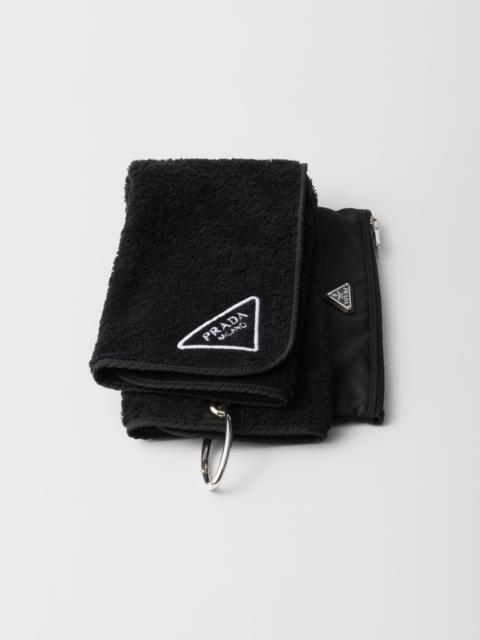 Prada Re-Nylon sport towel pouch