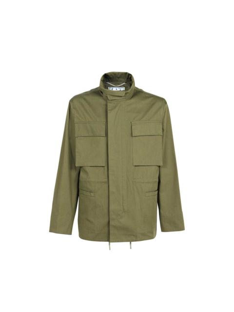 Off-White Off-White Arrow Field Cotton Jacket Men