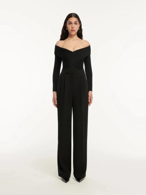 ROLAND MOURET LS Flat Knit Bodysuit