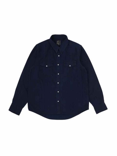 visvim SOCIAL SCULPTURE SHIRT CMYK (N.D.) INDIGO