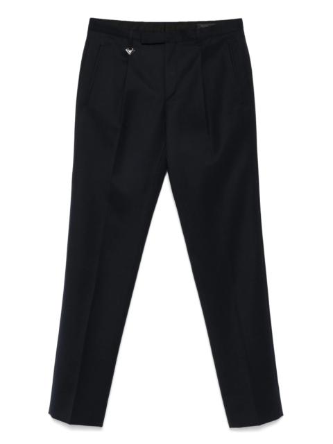 Prada Prada Triangle-logo Trousers