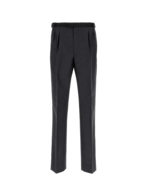 Prada Charcoal Mohair Blend Pant