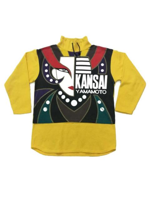 Japanese Brand - Archive Kansai O2 Fleece Turtleneck