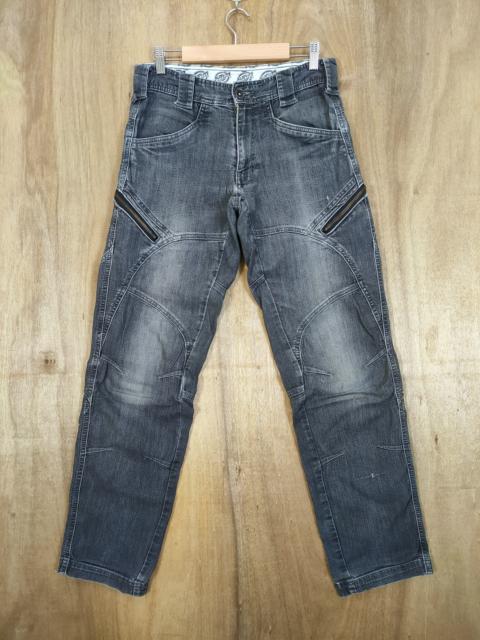 Other Designers Vintage - DICKIES BLACK CARGO PANTS DOUBLE KNEE STYLE