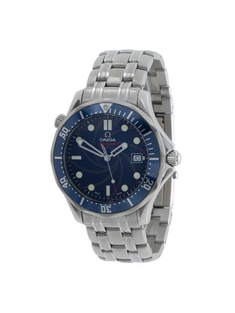 Pre-owned Omega Seamaster James Bond 007 Automatic Blue Dial Men's Watch 2226.80.00