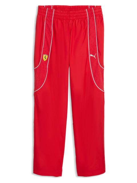 PUMA x FERRARI PUMATECH-X Elastic Waist Pants in Rosso Corsa at Nordstrom