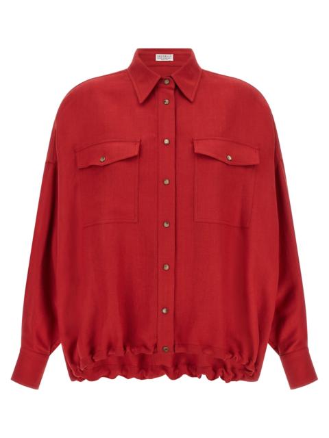 Brunello Cucinelli Brunello Cucinelli Women Twill Shirt