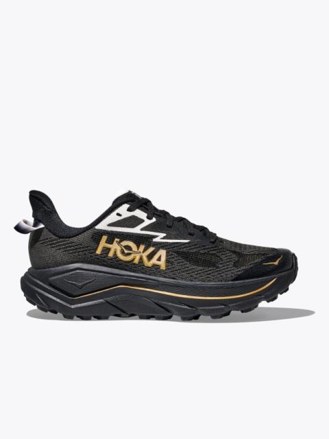 HOKA Women's Challenger 8 Shoes in Black/Gold