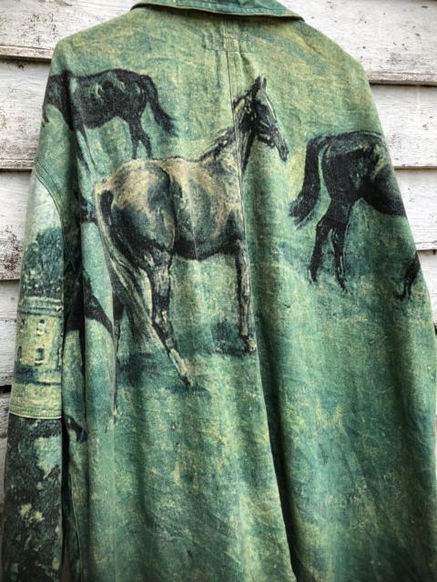 Other Designers Japanese Brand - St Vermeer Wild Horse Printed Jacket