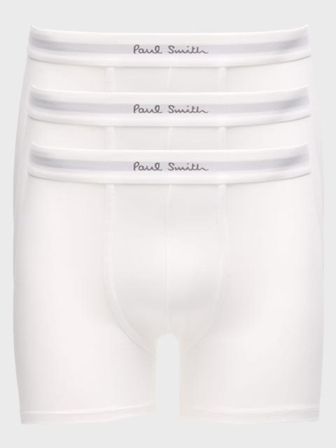 Paul Smith Men's 3-Pack Long Leg Trunks