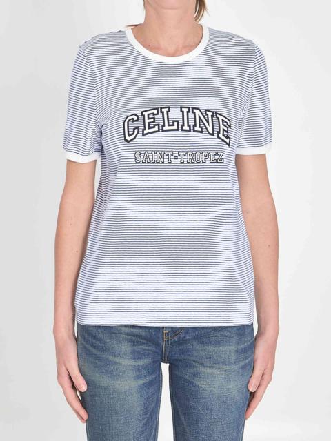 Celine Women Striped T-Shirt