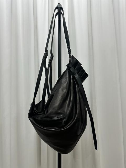 Yohji Yamamoto Yohji Yamamoto Leather Drawstring Bag