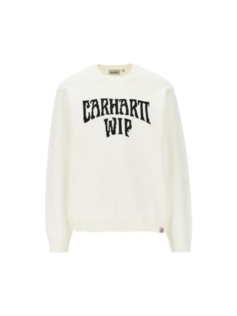Carhartt WIP Carhartt WIP Deck Cotton Crewneck Sweater White