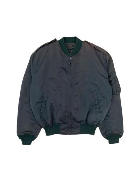 Other Designers Vintage Sunfaded Flight Bomber Jacket