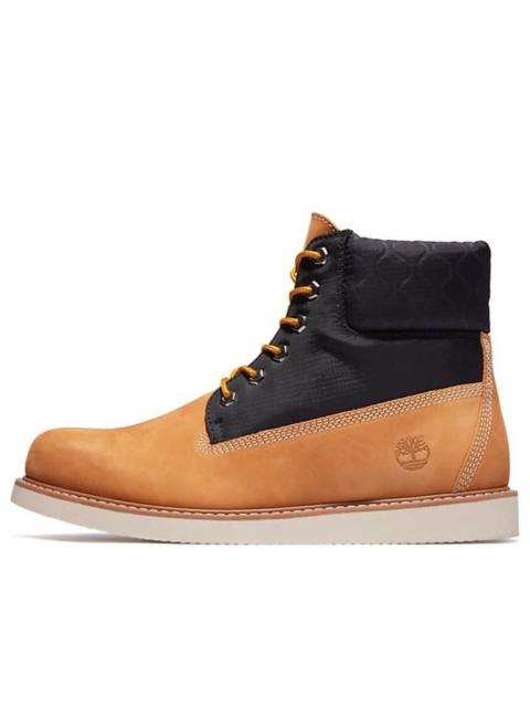 Timberland Timberland Newmarket 6 Inch Quilted Boots 'Wheat Black' A2GJT231
