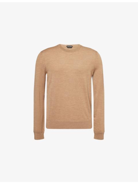 TOM FORD Long-Sleeve Crew-Neck Wool Knitted Jumper