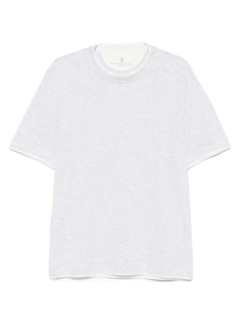 Brunello Cucinelli T-Shirt With Faux-Layering