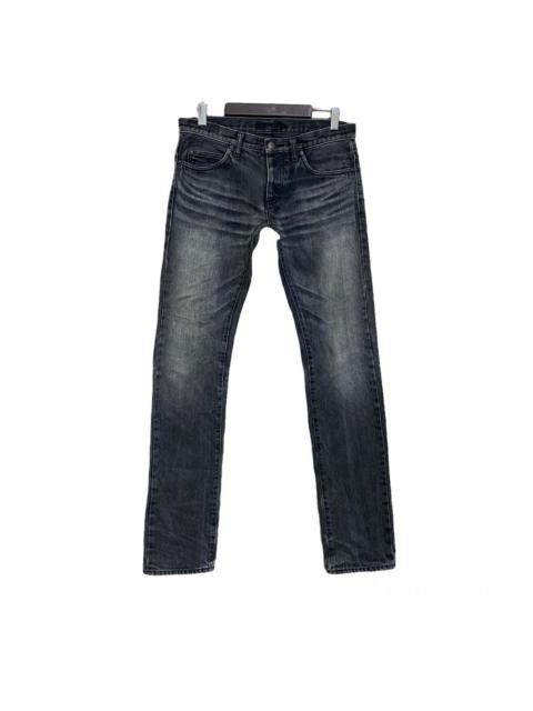 Japanese Brand - Lithium Homme Black Denim Jeans Hedi Slimane