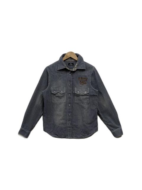 Subciety Shirt Snap Button Japanese Brand
