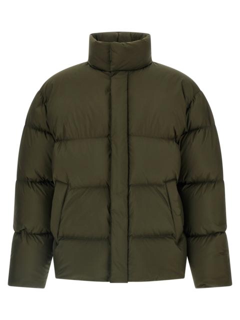 SAINT LAURENT Padded Down Jacket Puffer Jackets Green