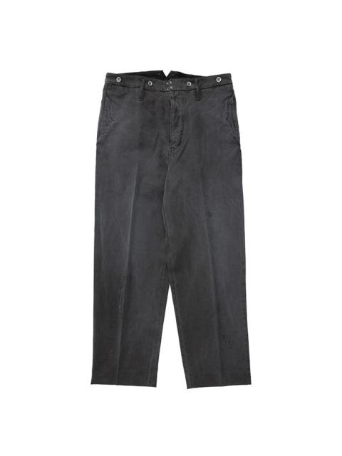 visvim PASTORAL HW PANTS DMGD BLACK