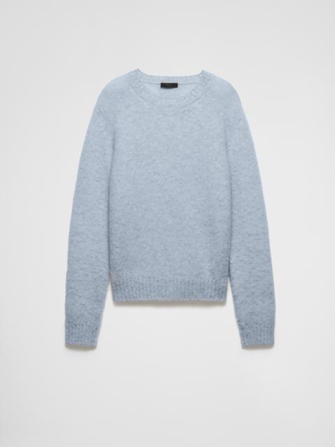 Shetland wool crew-neck sweater