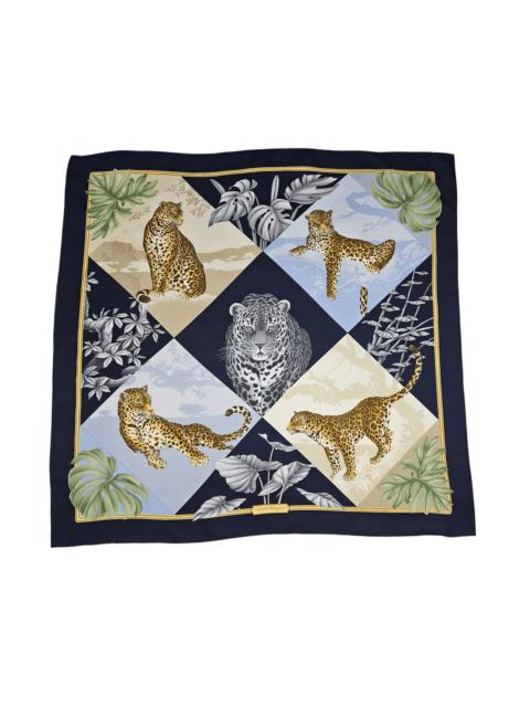Other Designers Other - Salvatore Ferragamo Leopard silk scarf