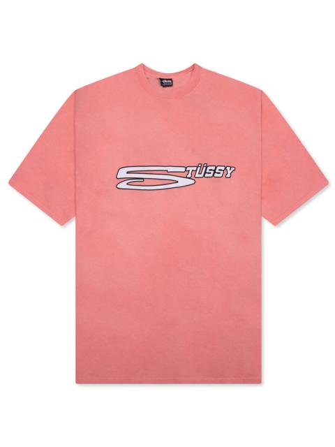 Stüssy STRETCH PIGMENT DYED TEE - SHERBERT