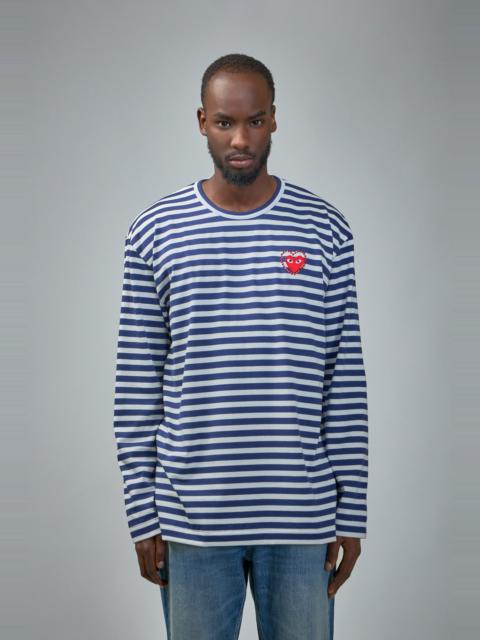 Comme des Garçons PLAY T-Shirt Metalstone Emblem Metalstone Heart