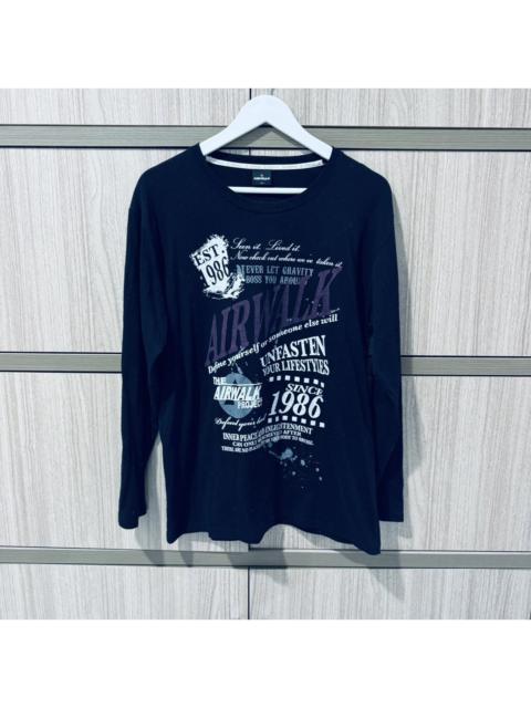 Other Designers Long Sleeve Airwalk Tee