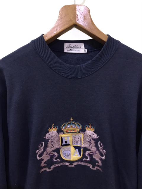 Other Designers Hardy Amies - HARDY AMIES EMBROIDERY LOGO SWEATSHIRT