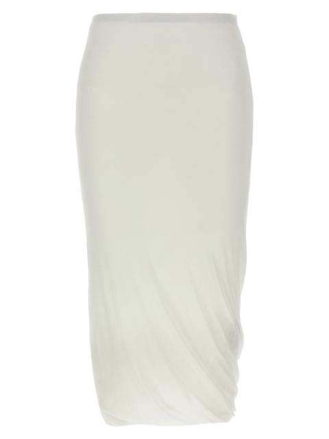 Jil Sander 'Twisted' midi skirt