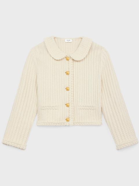 CELINE cardigan jacket in cotton