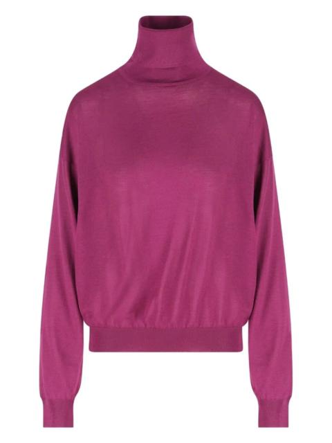 SAINT LAURENT Saint Laurent Women Roll-Neck Wool Sweater
