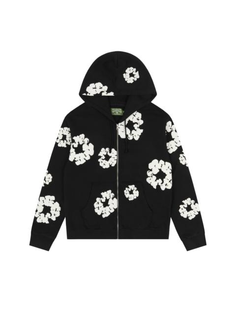 DENIM TEARS Denim Tears Cotton Wreath Zip Hoodie 'Black'