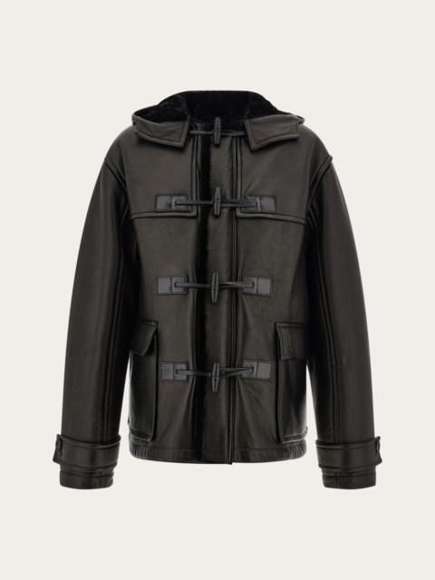 FERRAGAMO Deerskin padded blouson