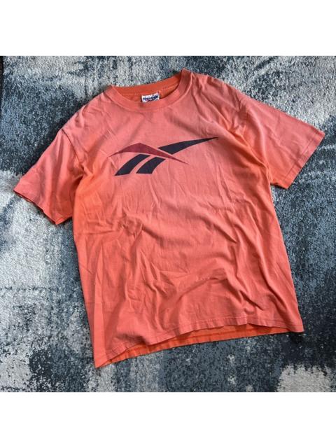 Reebok SUN FADED SiNGLE STiTCH VECTOR LOGO TEE BRiGHT MANGO ORANGE