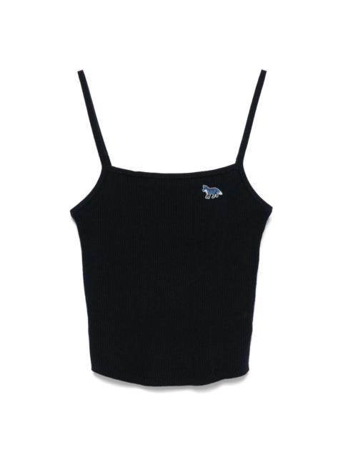 Maison Kitsuné Fox-motif tank top