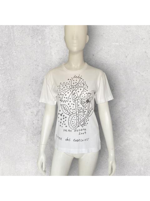 Comme Des Garçons 2009 Cdg x Yayoi Kusama "Jingle Flowers" T-shirt