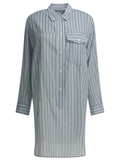 Isabel Marant Étoile Marant Étoile Striped Chemisier Dress