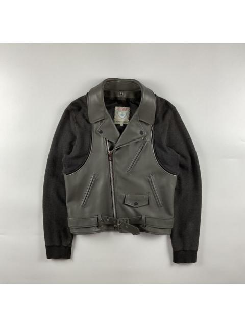 UNDERCOVER Undercover S/S’09 Hybrid Biker Jacket