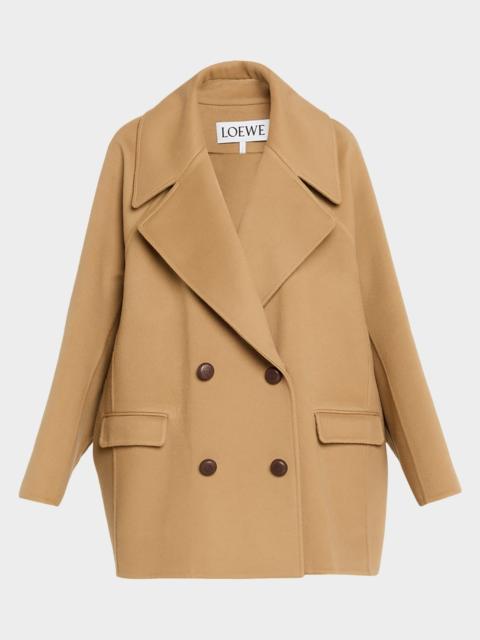 Loewe Cotton and Silk Straight-Leg Trousers