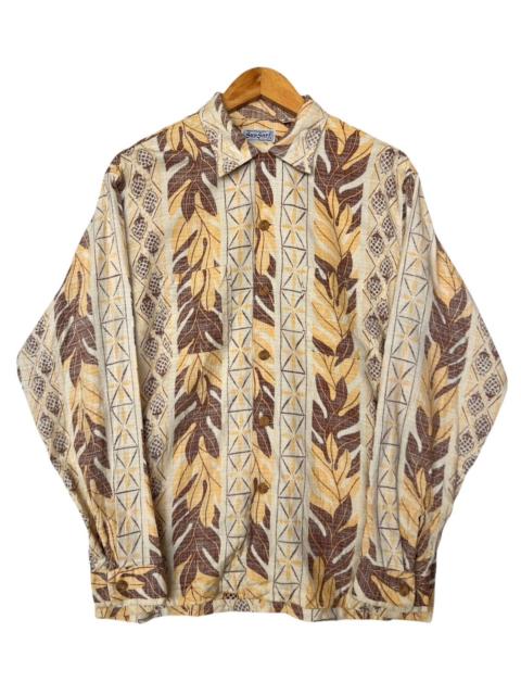 Other Designers Sugar Cane - Vintage 80s Toyo Enterprise Sun Surf Hawaiian Floral Shirt