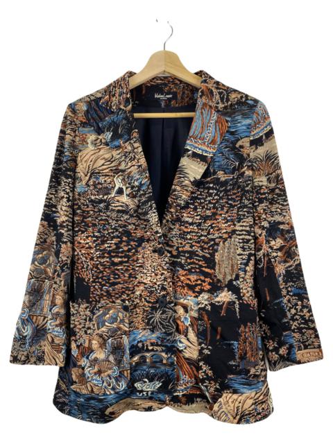 Other Designers Vintage - Vintage Madam Lamair printed jacket nice design