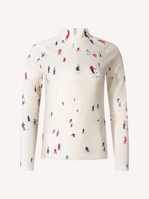 PERFECT MOMENT PM x Dede Johnston 1/4 Zip Base Layer Top