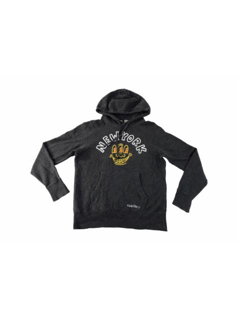 Other Designers Art - Keith Haring New York Smiley Face Hoodies Sprz Moma Museum