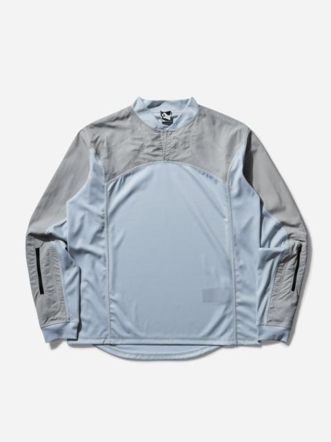 GR10K Men's Combact Longsleeve Top Pale Grey