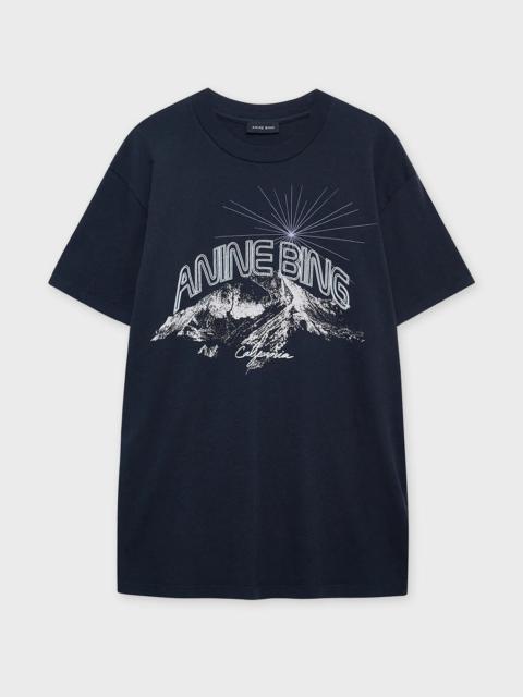 ANINE BING T-shirt Walker Tee California Vintage black