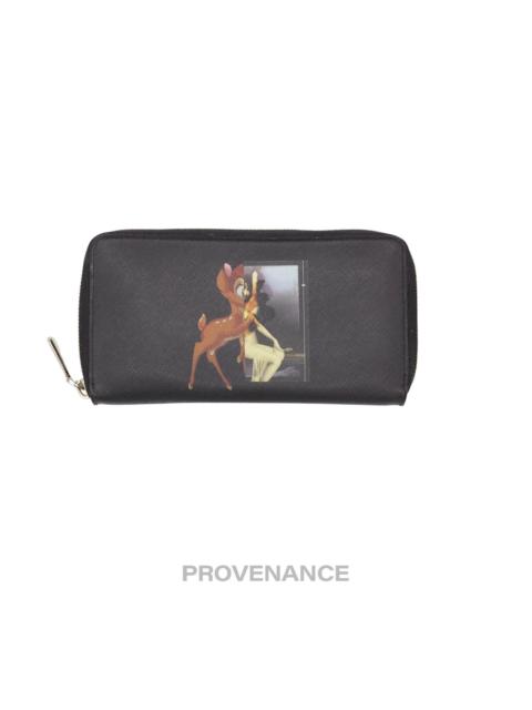 Givenchy Givenchy x Disney Zip Long Wallet - Bambi Black