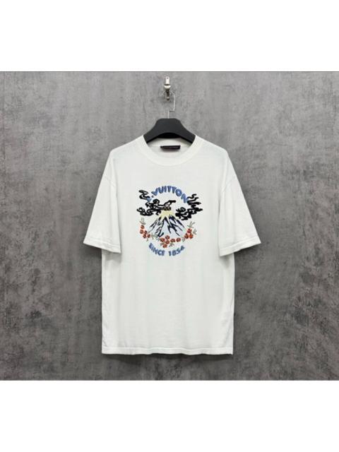Louis Vuitton Louis Vuitton Lv25 latest Mount Fuji short-sleeved shirt